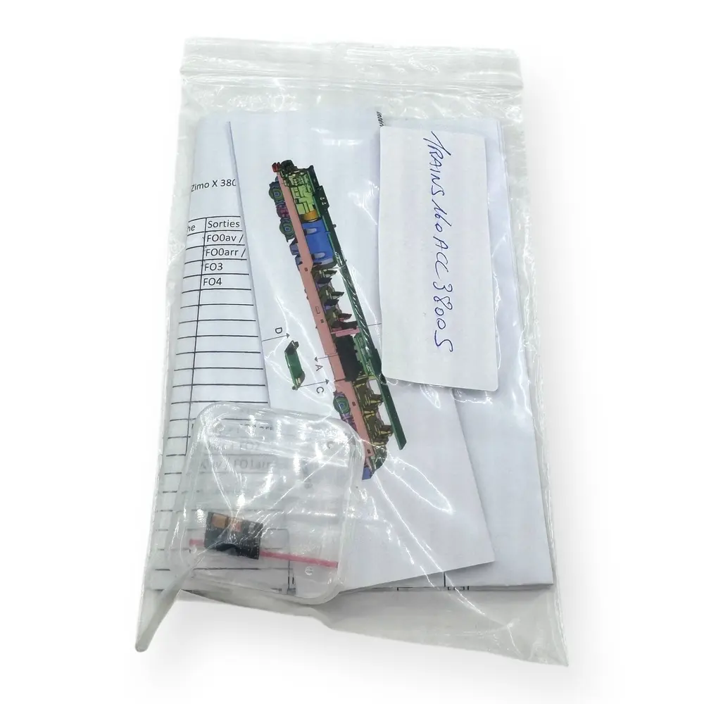 Décodeur sonore DCC Next18 X 3800 Saurer - Trains160 160ACC3800S - N 1/160 - 4