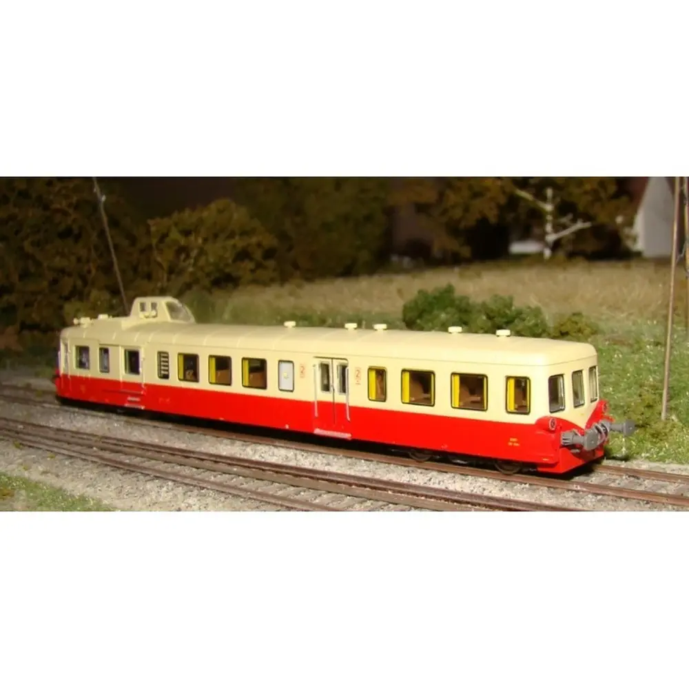 Autorail X BD 3846 Analogique - TRAINS160 16063 - N : 1/160 - SNCF - EP. IV  - 5