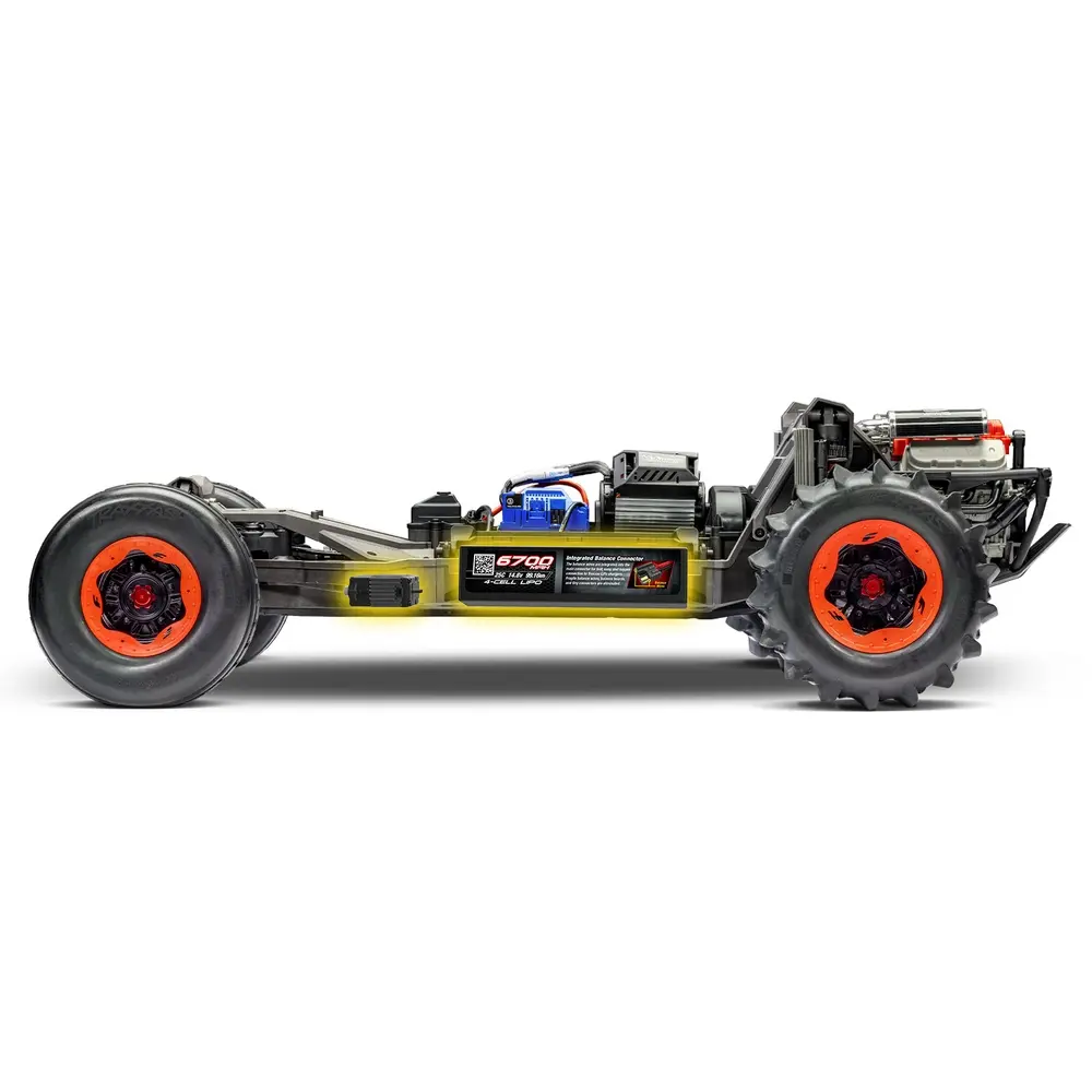 Funco Sand Car VXL 8S TSM RTR - Traxxas 109076-4-ORNG - 1/5 - 36