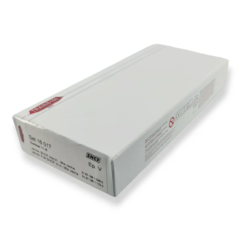 Coffret wagons couverts - Trains160 16017 - N 1/160 - SNCF - 4