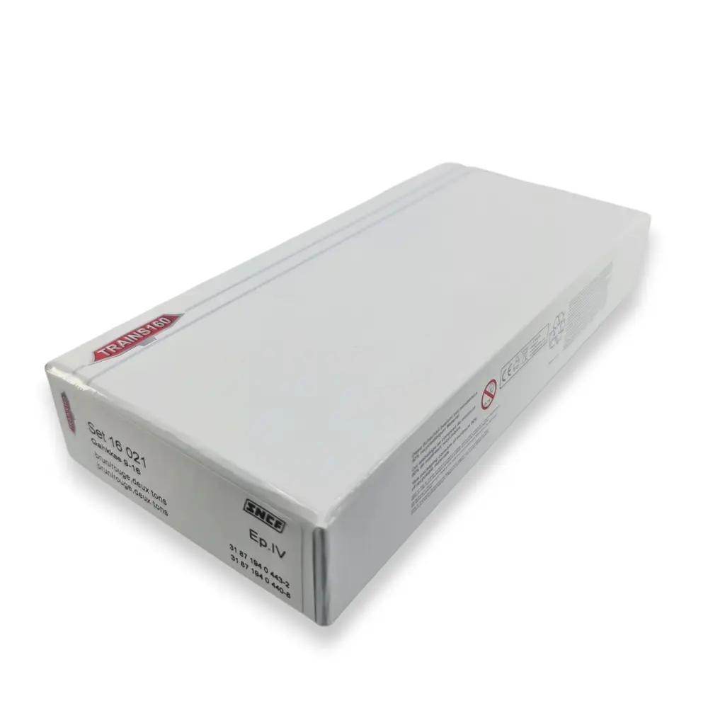 Set 2 wagons couverts Gass 9-16 - TRAINS160 16021 - N : 1/160 - SNCF - EP. IV  - 4