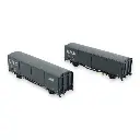 Coffret wagons couverts - Trains160 16030 - N 1/160 - SNCF - 2