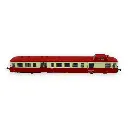 Autorail Diesel Analogique XBD 3845 - Trains160 16067 - SNCF - N 1/160 - EP III-IV - 3
