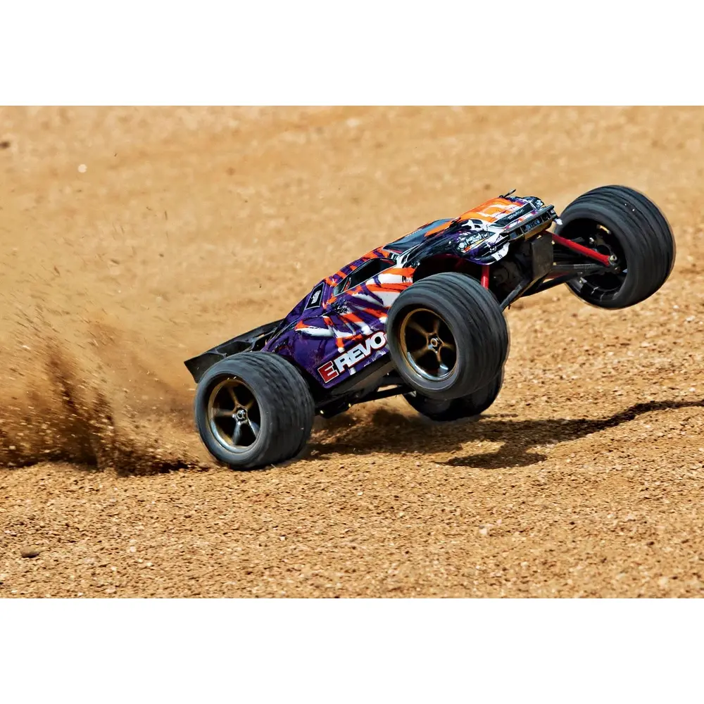 Mini E-revo brushless VXL TSM USB RTR - Traxxas 71076-8-BLUEX - 1/16 - 13