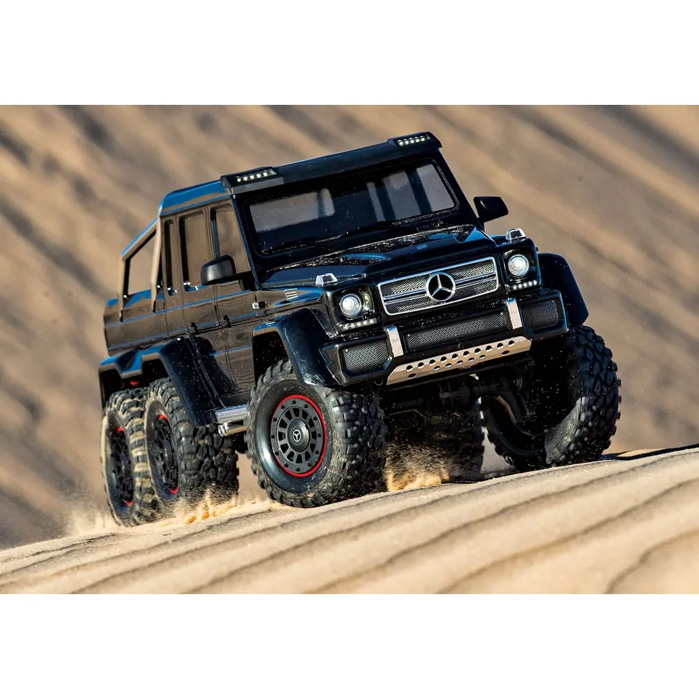 TRX-6 Mercedes Benz Classe G 63 AMG 6x6 Clipless RTR - Traxxas 88296-4-BLK - 1/10 - 38