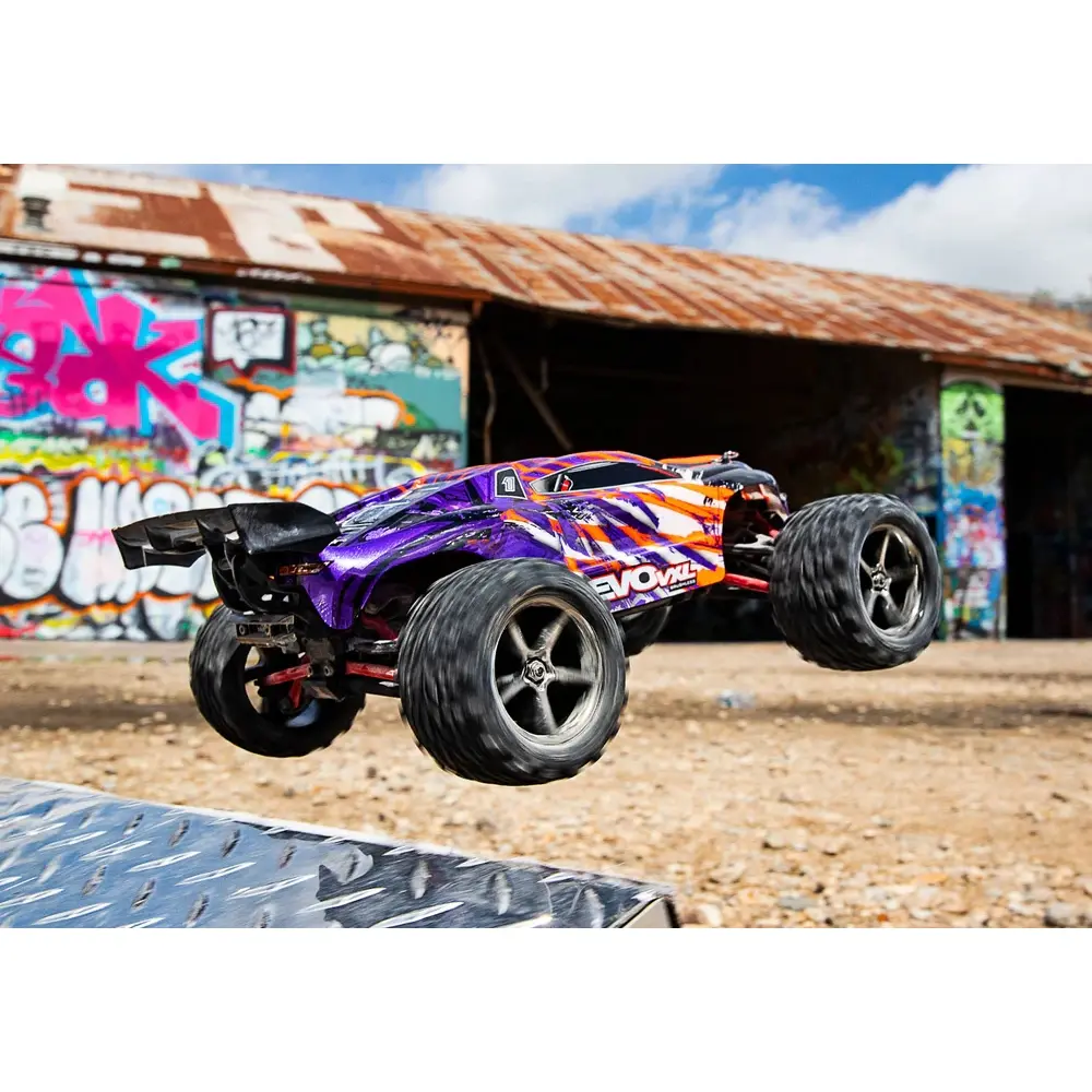 Mini E-revo brushless VXL TSM USB RTR - Traxxas 71076-8-BLUEX - 1/16 - 11