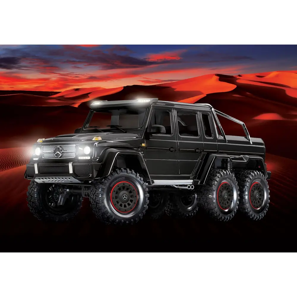 TRX-6 Mercedes Benz Classe G 63 AMG 6x6 Clipless RTR - Traxxas 88296-4-BLK - 1/10 - 39