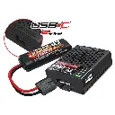 Mini E-revo brushless VXL TSM USB RTR - Traxxas 71076-8-BLUEX - 1/16 - 8