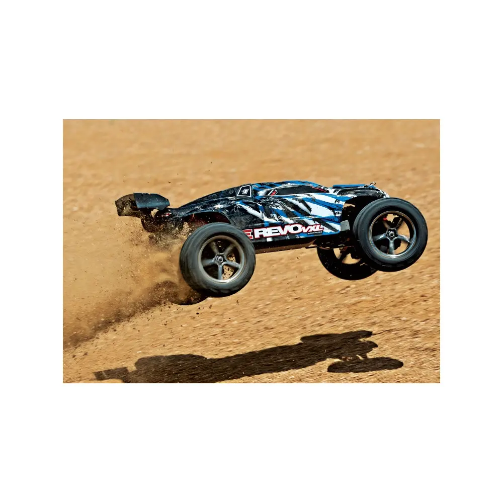 Mini E-revo brushless VXL TSM USB RTR - Traxxas 71076-8-BLUEX - 1/16 - 15