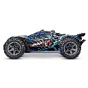 Stadium Truck - Rustler 4x4 brushless 2S RTR - Traxxas 67164-4-BLUE - 1/10 - 9