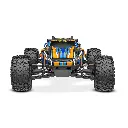 Rustler 4x4 HD VXL Brushless 3S Clipless TSM RTR - Traxxas 67376-4-ORNG - 1/10 - 2