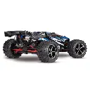 Monster truck E-Revo brushed 100% RTR - Traxxas 71054-8-BLUE - 1/16  - 3