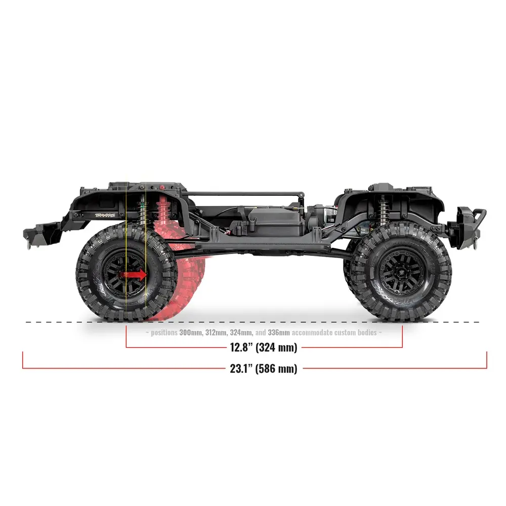TRX-4 Land Rover Defender Clipless RTR - Traxxas 82256-4-SLVR - 1/10 - 14