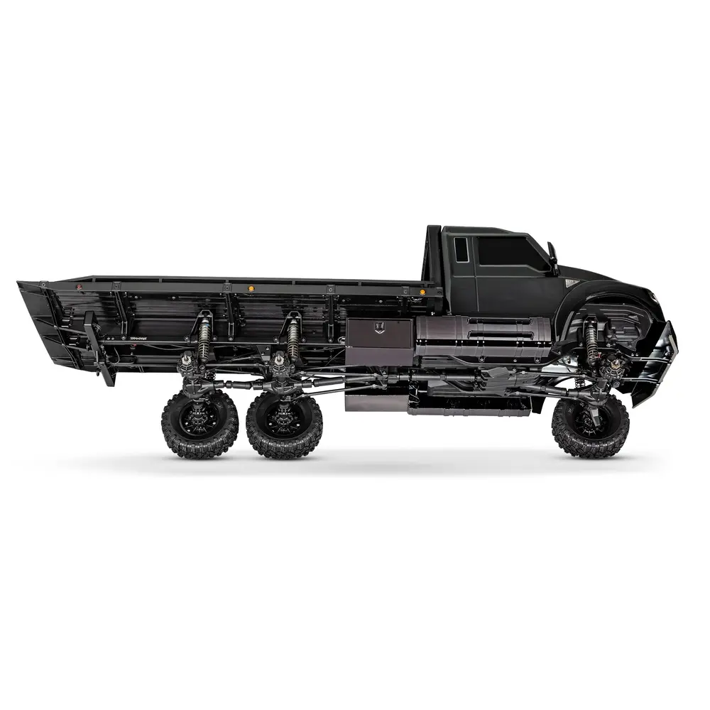 Camion à plateau TRX-6 Ultimate RC Hauler 6x6 RTR avec treuil - Traxxas 88086-84-BLK - 1/10 - 5