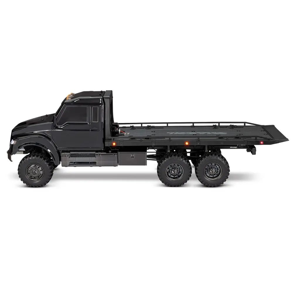 Camion à plateau TRX-6 Ultimate RC Hauler 6x6 RTR avec treuil - Traxxas 88086-84-BLK - 1/10 - 4