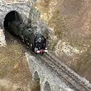 Locomotive à vapeur 141.R.1244 - Trix 25141 - HO 1/87 - SNCF - Ep VI - Digital sound fumigène - 2R - 13