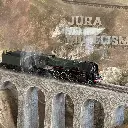 Locomotive à vapeur 141.R.1244 - Trix 25141 - HO 1/87 - SNCF - Ep VI - Digital sound fumigène - 2R - 14