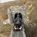 Locomotive à vapeur 141.R.1244 - Trix 25141 - HO 1/87 - SNCF - Ep VI - Digital sound fumigène - 2R - 25