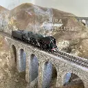 Locomotive à vapeur 141.R.1244 - Trix 25141 - HO 1/87 - SNCF - Ep VI - Digital sound fumigène - 2R - 21