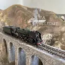 Locomotive à vapeur 141.R.1244 - Trix 25141 - HO 1/87 - SNCF - Ep VI - Digital sound fumigène - 2R - 20