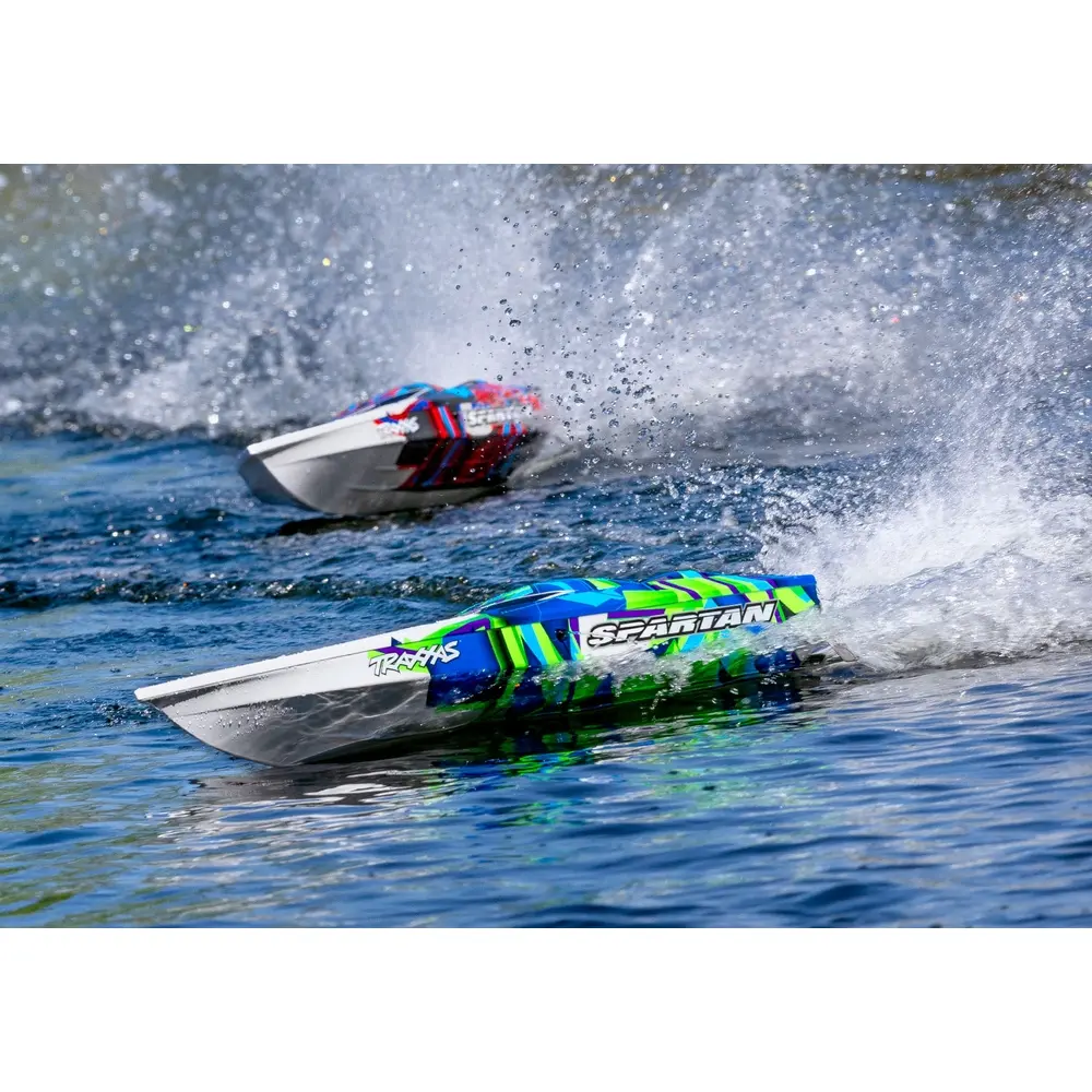 Offshore Spartan Vert VXL 6S RTR - Traxxas 57076-4-GRNR - 7