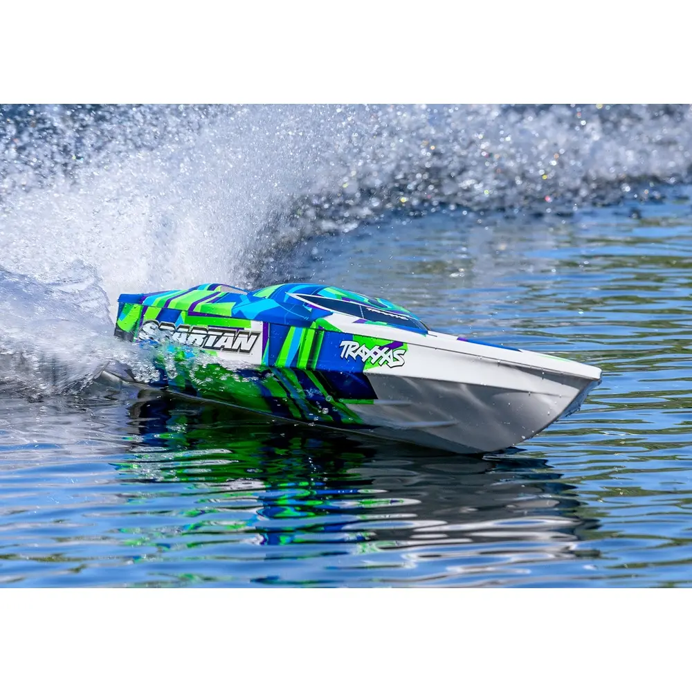 Offshore Spartan Vert VXL 6S RTR - Traxxas 57076-4-GRNR - 5