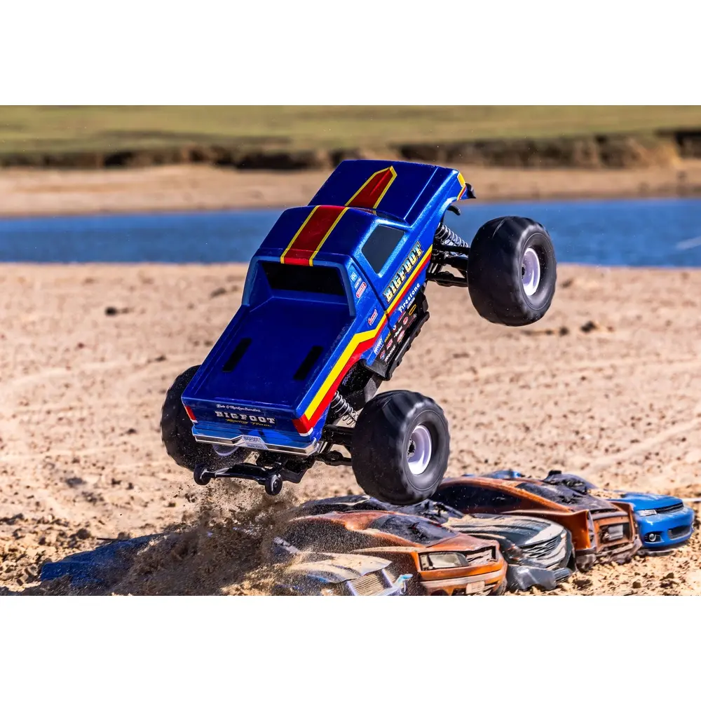 Monster Truck Bigfoot 4x4 BL-2s RTR - Traxxas 67134-4-BLUE - 1/10 - 30