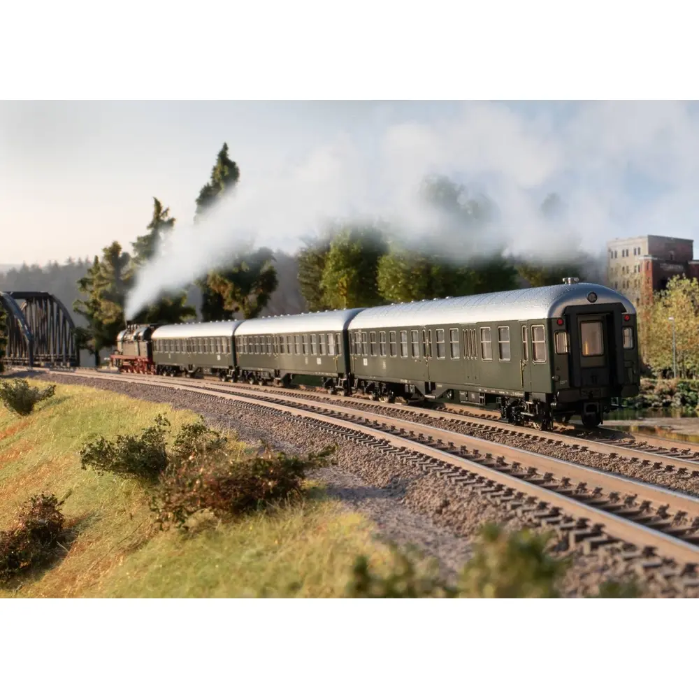 Voiture pilote Trix 23176 type BPw4ymgf-54 - HO 1/87 - DB - EP III - 2