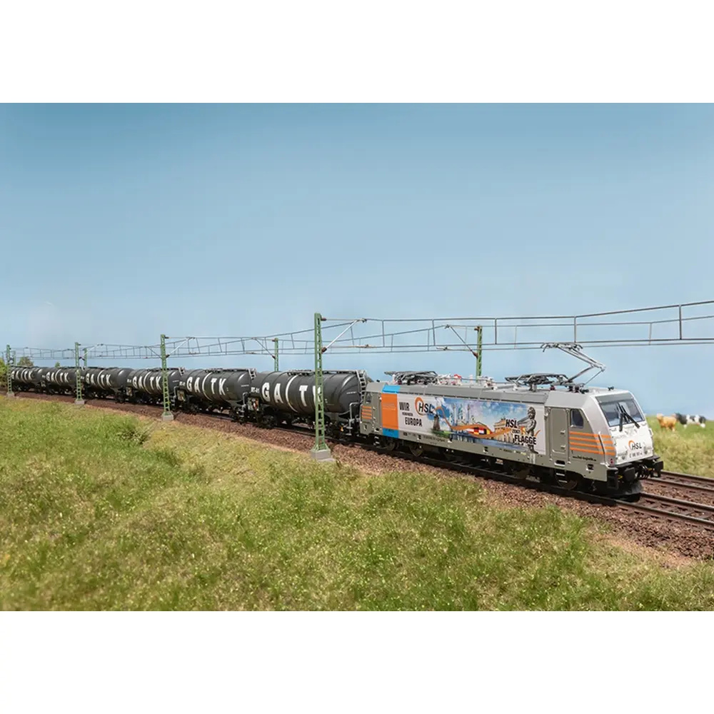 Locomotive électrique série 186 - TRIX T25803 - privée - HO 1/87 - Ep. VI - Digital sound - 2R - 4