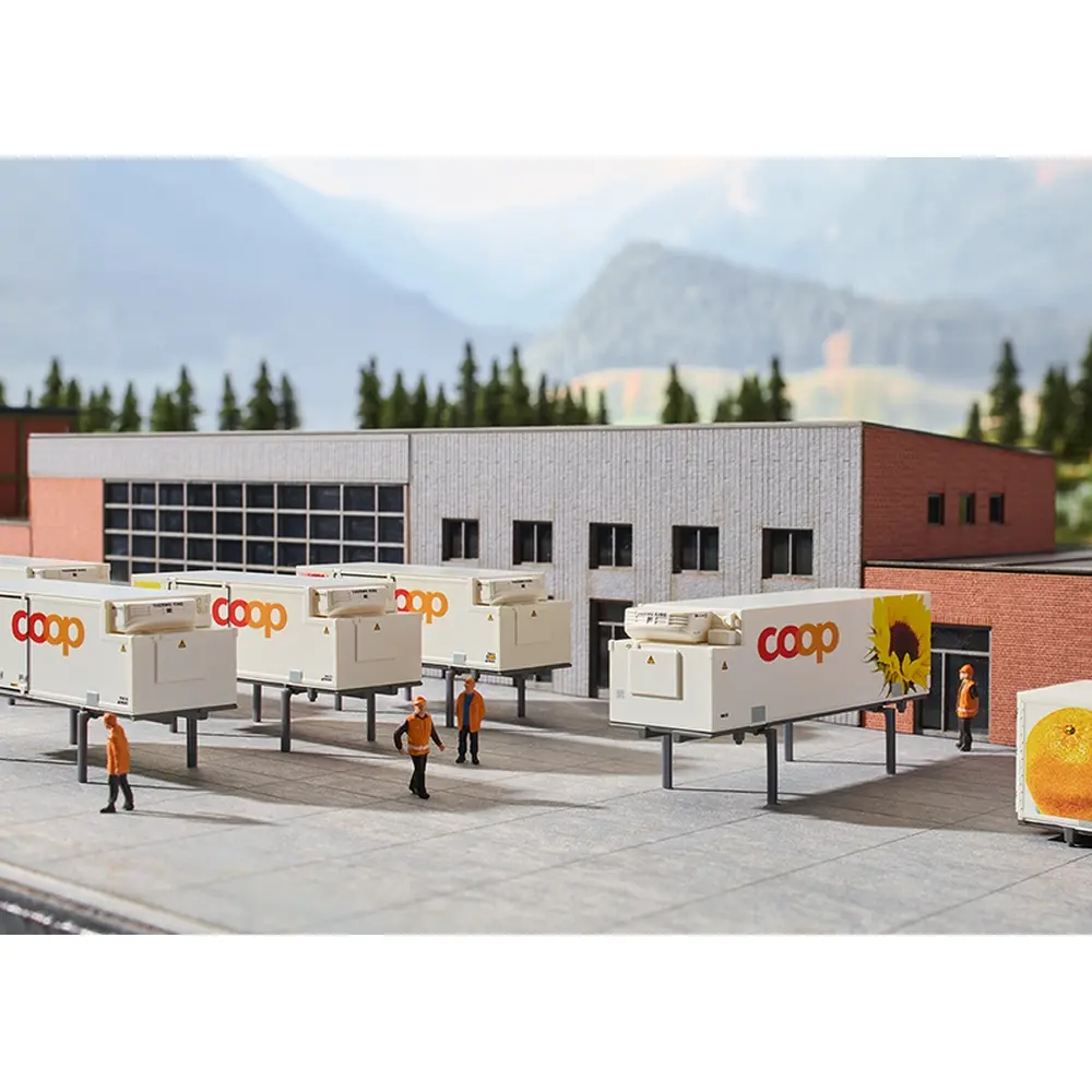 Conteneurs réfrigérés coop® - Minitrix T66583 - N 1/160 - EP. VI - 2