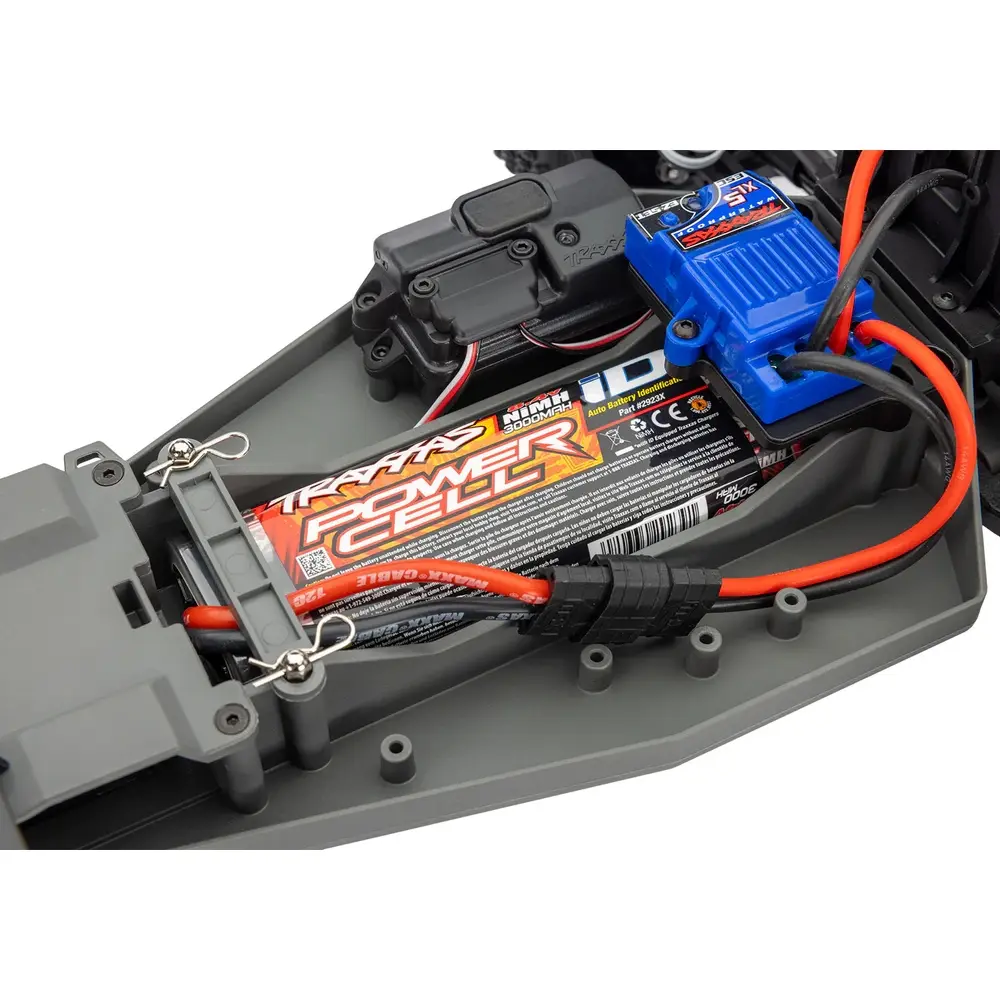 Rustler 2wd XL-5 TQ Clipless RTR + accus, chargeur - Traxxas 37254-8-ORNG - 1/10 - 7