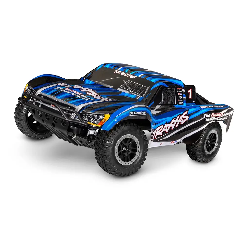 Slash 2wd XL-5 RTR Clipless + accus, chargeur - Traxxas 58234-8-BLUE - 1/10 - 2