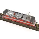 Locomotive électrique Re 4/4 II, 1re série de construction - Trix T25420 - SBB/CFF/FFS - HO 1/87 - EP. IV - Digital sound - 2R - 3