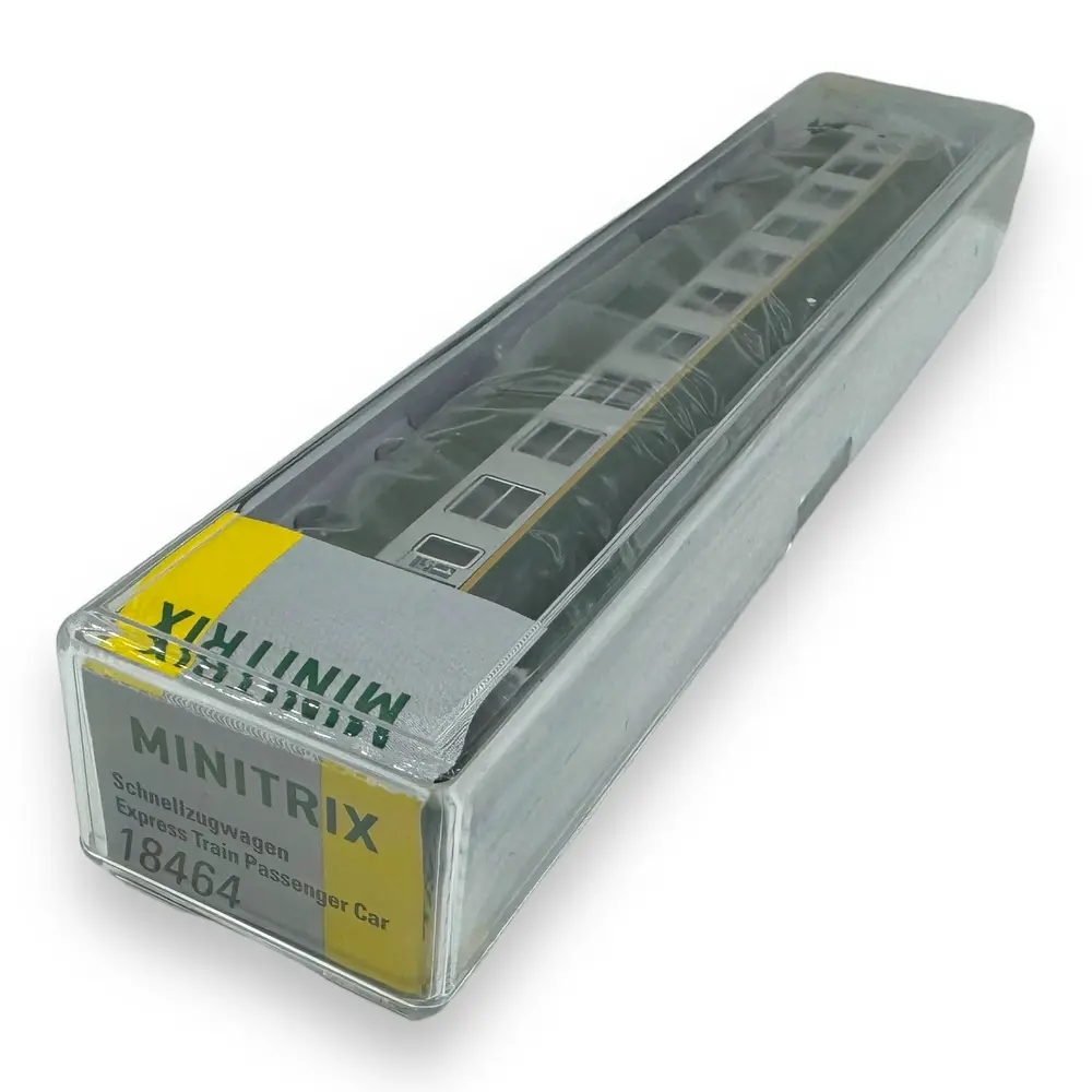 Voiture voyageurs express type A9 - Minitrix 18464 - N 1/160 - SNCF - Ep V - 2R - 4