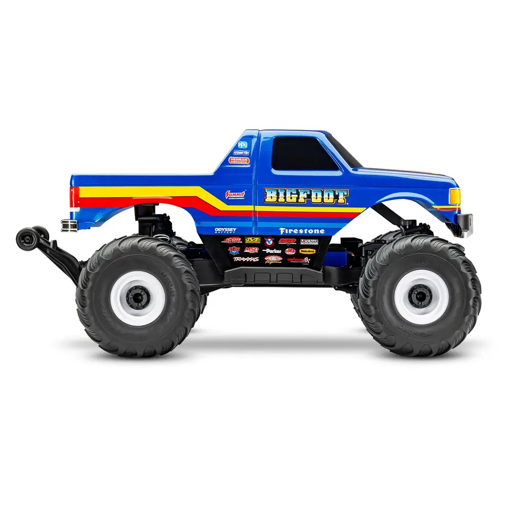 Monster Truck Bigfoot 4x4 BL-2s RTR - Traxxas 67134-4-BLUE - 1/10 - 2