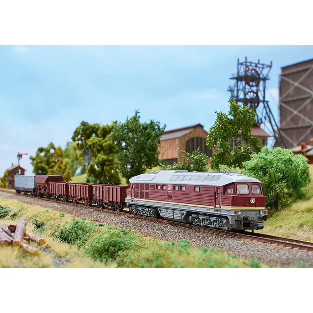 Locomotive diesel série 232 - Minitrix T16235 - DB AG - N 1/160 - EP. V - Digital Sound - 2R - 3