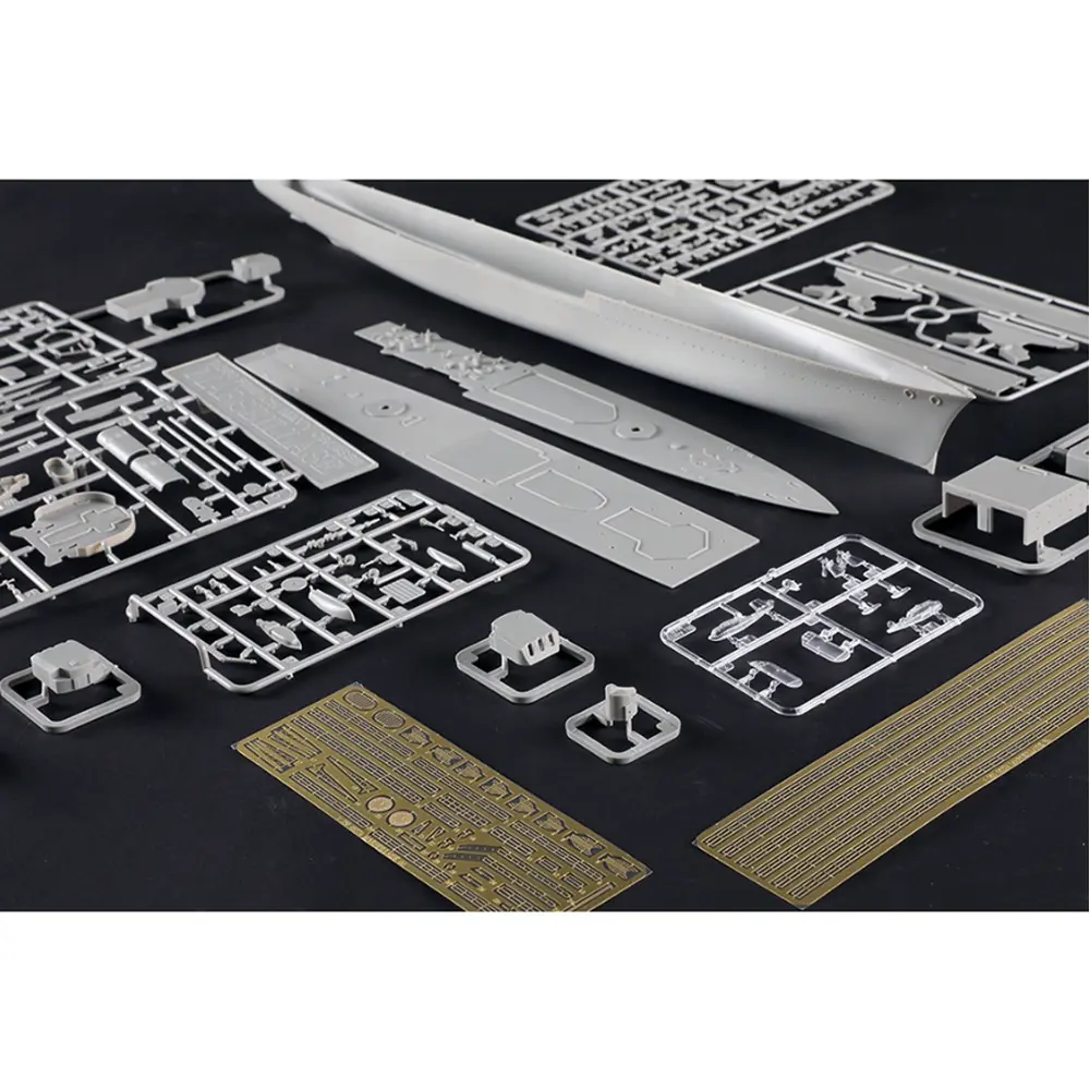 Bateau croiseur léger français Marseillaise - Trumpeter 05374 - 1/350 - 6