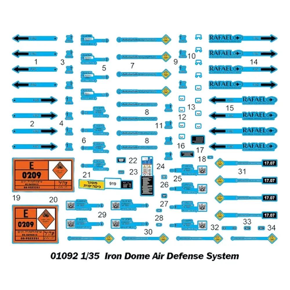 Système de défense aérienne "Iron Dome" - Trumpeter 01092 - 1/35 - 3
