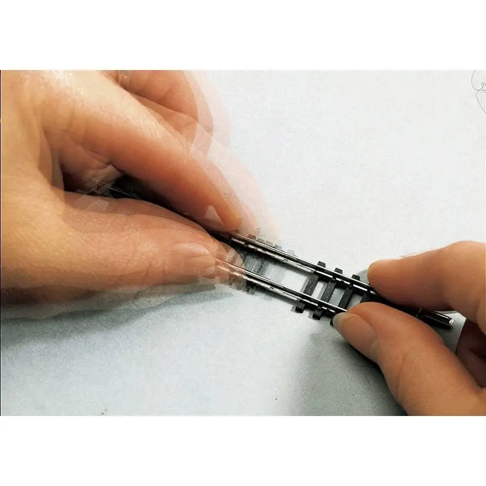 Rail droit variable - Minitrix TR149875 - 86.5 à 120 mm - N : 1/160 - code 80 - 2R  - 4