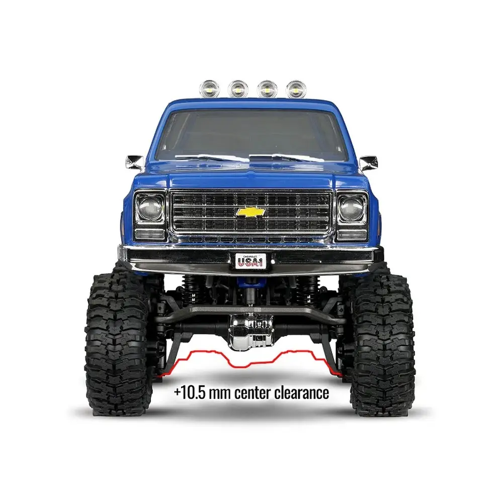 Essieu portique complet avant et arrière TRX-4M - Traxxas 9843R - 2