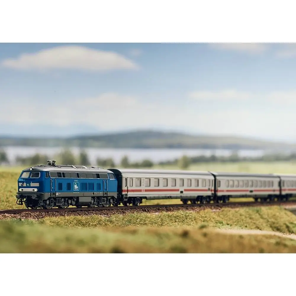 Locomotive diesel-hydraulique série 218 MINITRIX 16824 - PRESS - N 1/160 - EP VI - 3