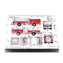 Pompe à Incendie Américaine "LAFRANCE EAGLE 2002" - Trumpeter 02506 - 1/25 - 4