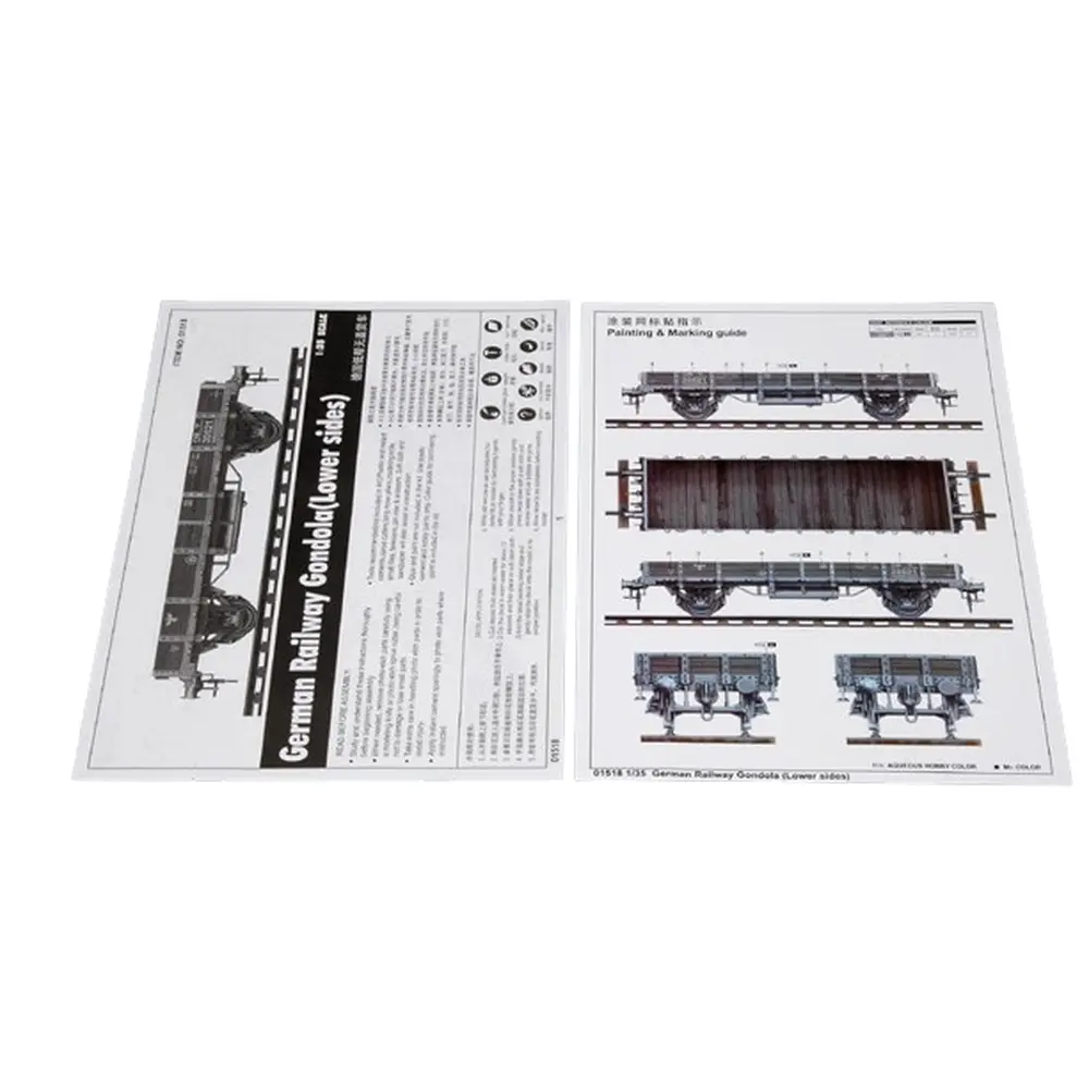 Télécabine des chemins de fer allemands (côté intérieur) - Trumpeter 01518 - 1/35 - 3