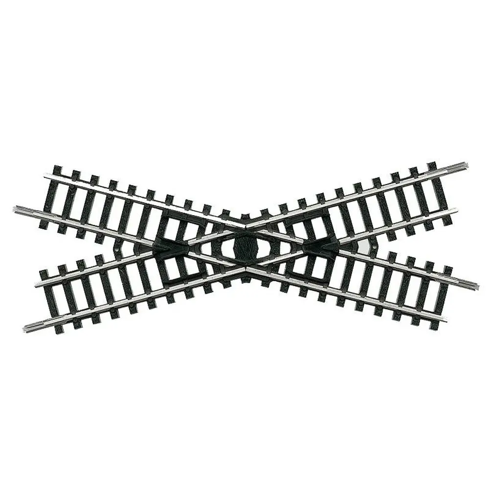 Croisement 30° - Minitrix 14958 - N : 1/160 - 104,2 mm - code 80 - 2