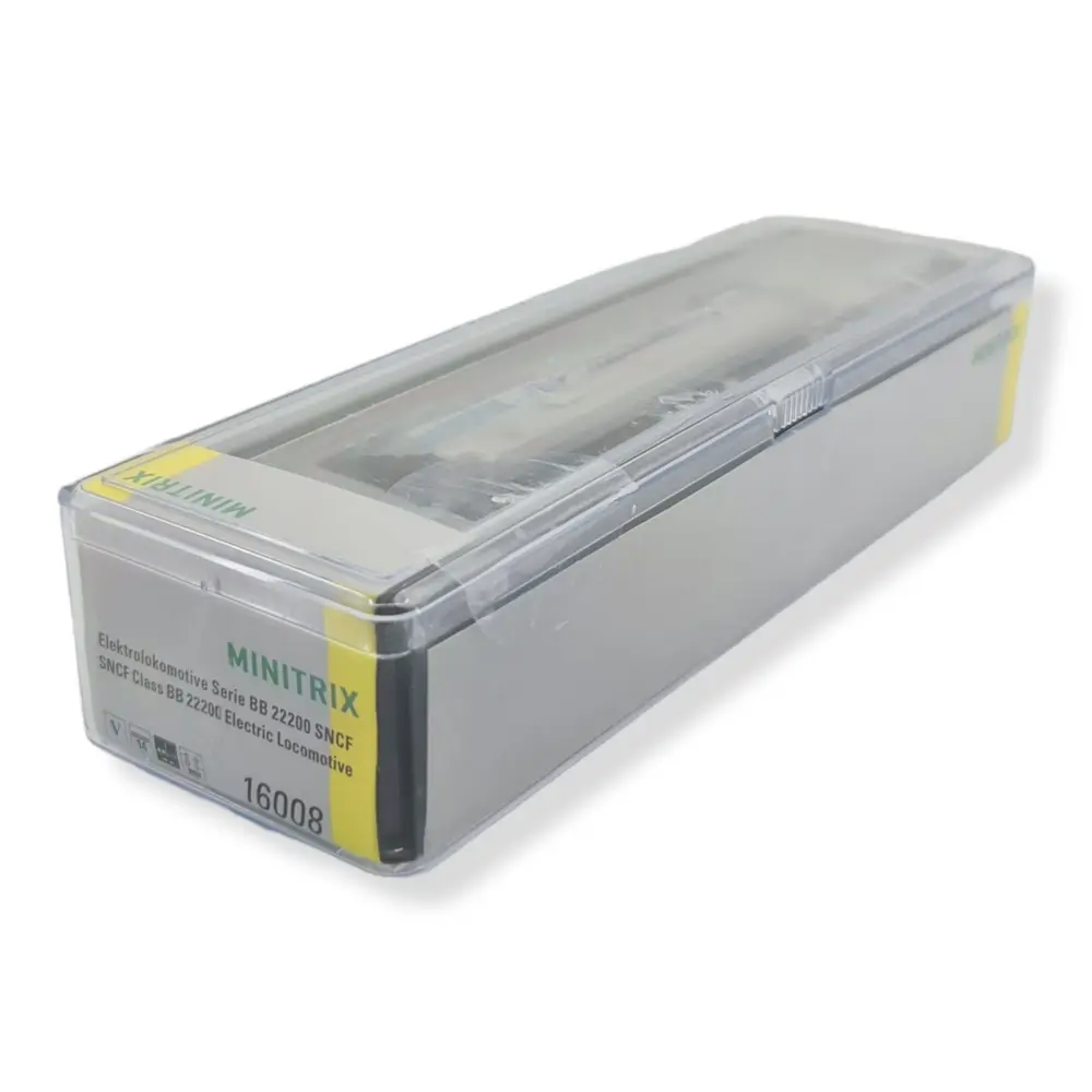 Locomotive électrique BB22200 - DC - MiniTrix 16008 - N 1/160 - SNCF - EP IV - 4