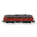 Locomotive diesel série 218 Minitrix 16823 - N 1/160 - DB - EP VI - 3