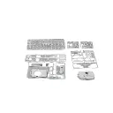 Char de combat - M1A1 avec système de lame de déminage - Trumpeter 07277 - 1/72 - 4