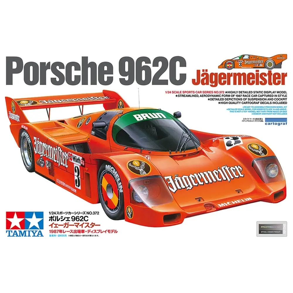 Porsche 962C Jägermeister - Tamiya 24372 - 1/24 - 2