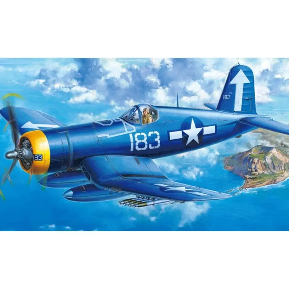 Avion de chasse naval - F4U-1D Corsair - Tamiya 60327 - Echelle 1/32 - 5