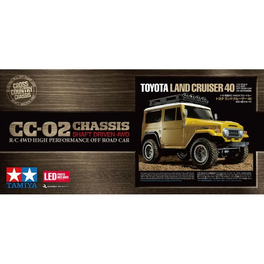 Voiture électrique - Toyota Land Cruiser 40 en KIT - Tamiya 58715 - 1/10  - 4